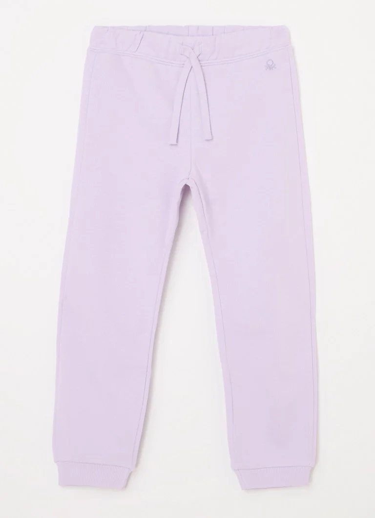 Pantaloni de trening Benetton slim fit cu șnur de strângere