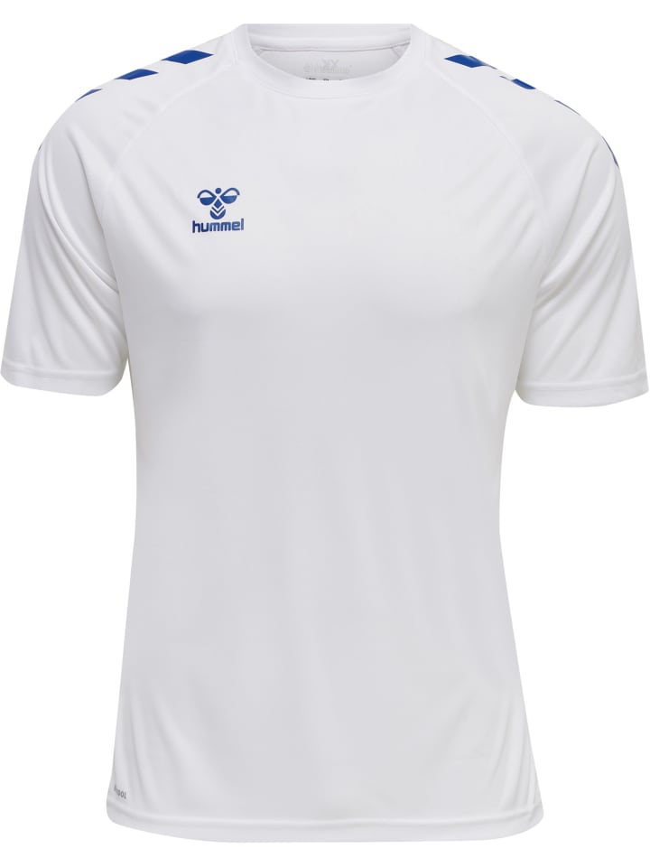 Hummel Hummel T-Shirt Hmlcore Erwachsene in WHITE/TRUE BLUE günstig kaufen