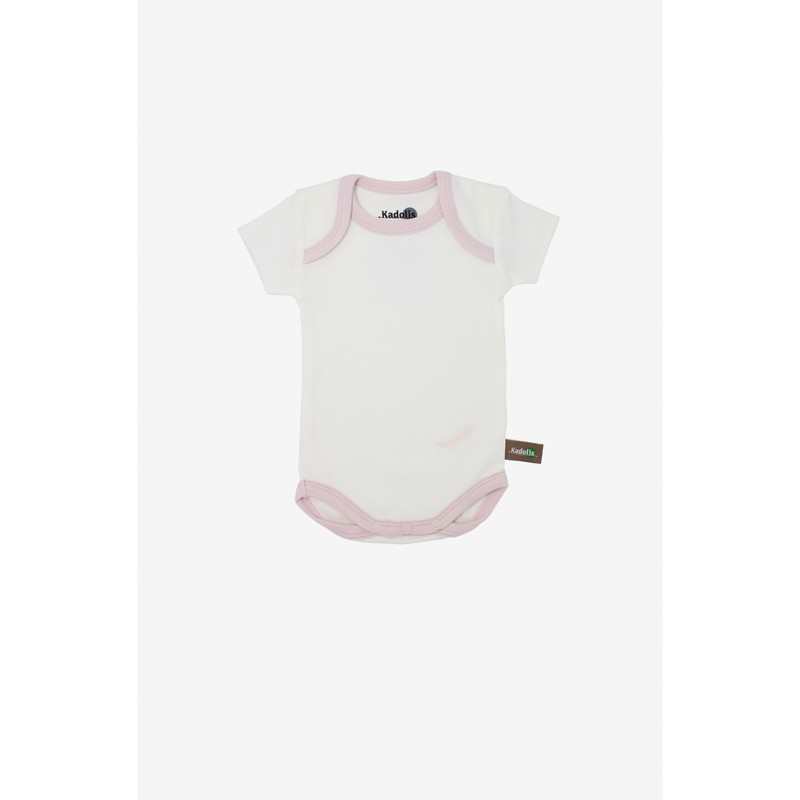Lot de 3 Body manches courtes en Coton Bio à motifs plumes