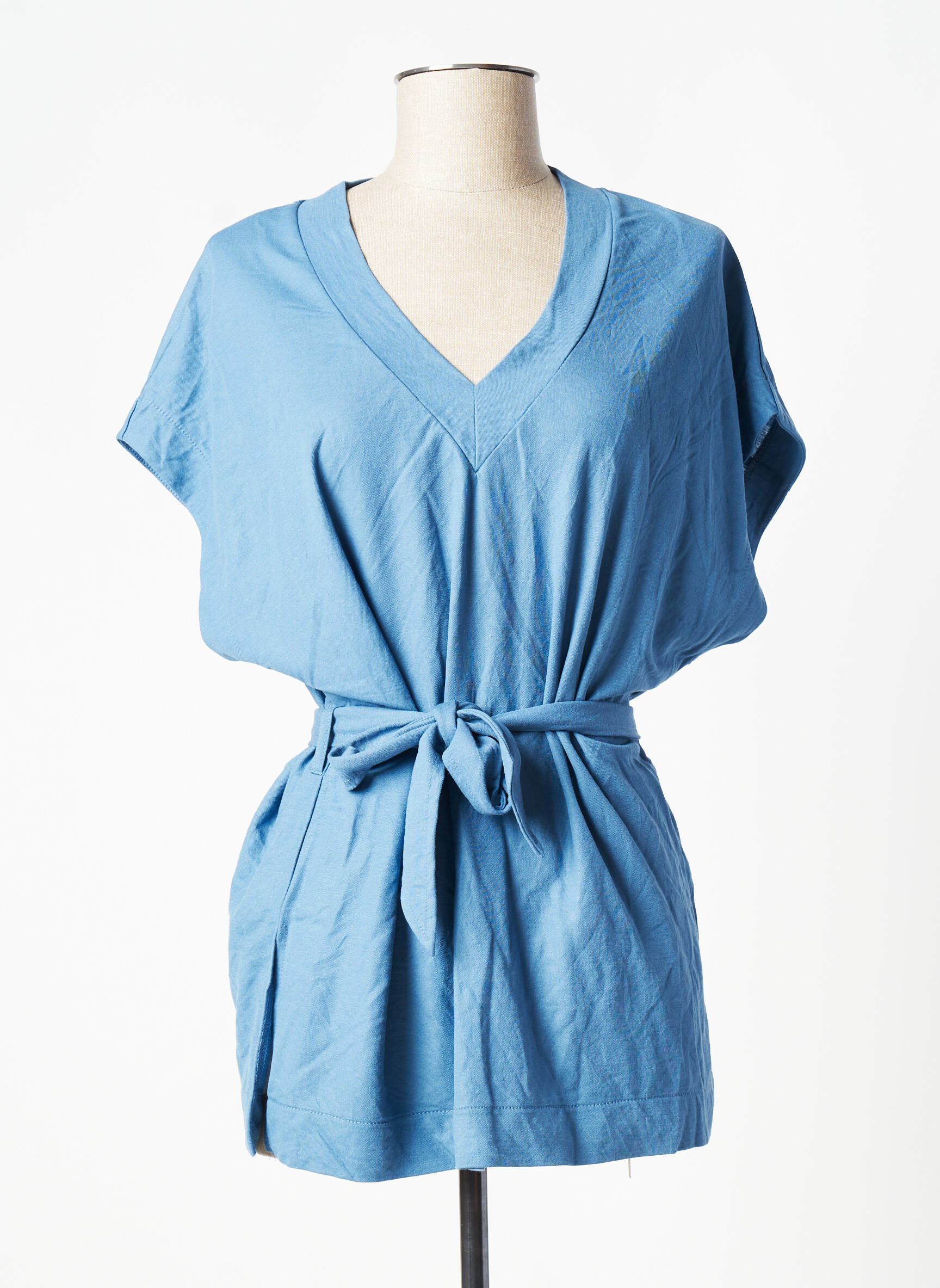 Tiffosi Tuniquemanchecourte Femme couleur bleu