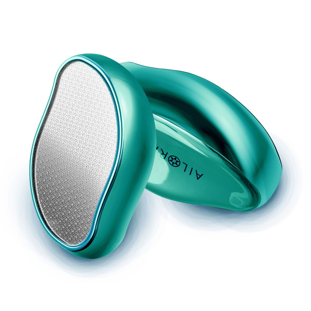 ailoria personal care DOUCETTE SET Râpe anti-callosités, lime à ongle en verre et coupe-ongles