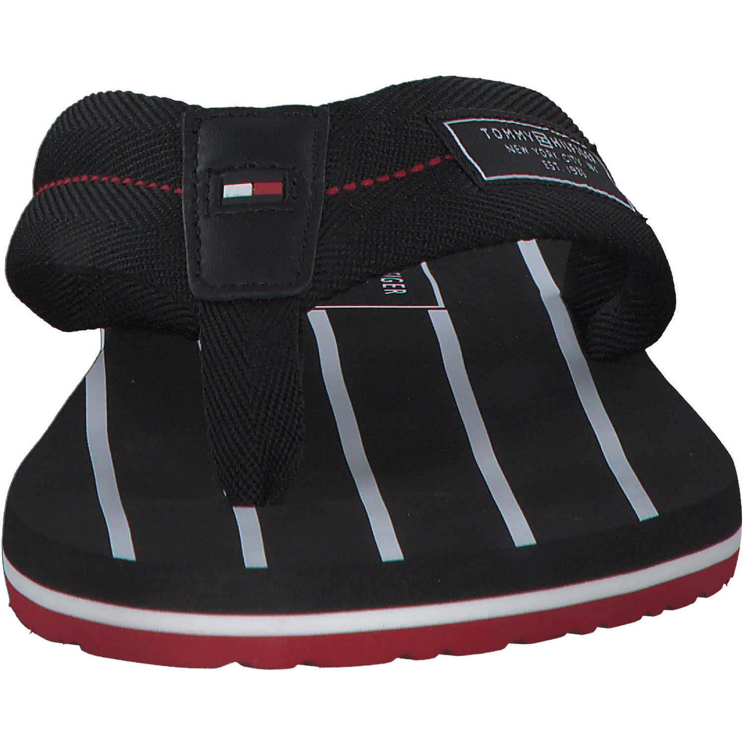Tommy Hilfiger FM0FM04470, Zehentrenner, Herren, black