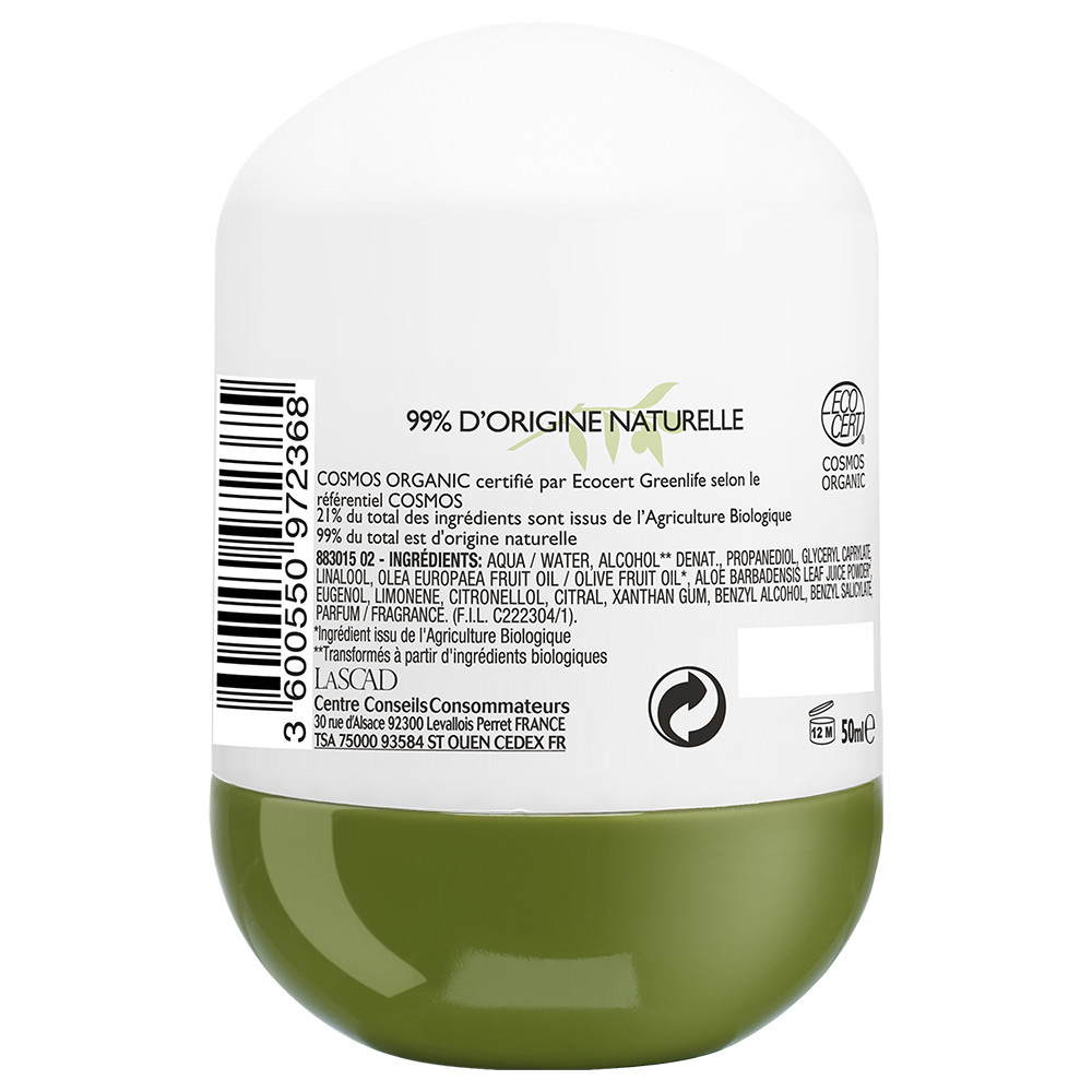 La Provençale Le Déodorant 24H Douceur Senteur Fleursde Grasse Déodorant Bille Bio