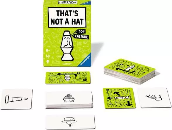 That's not a hat - Pop Culture - Kartenspiel ab 8 Jahren
