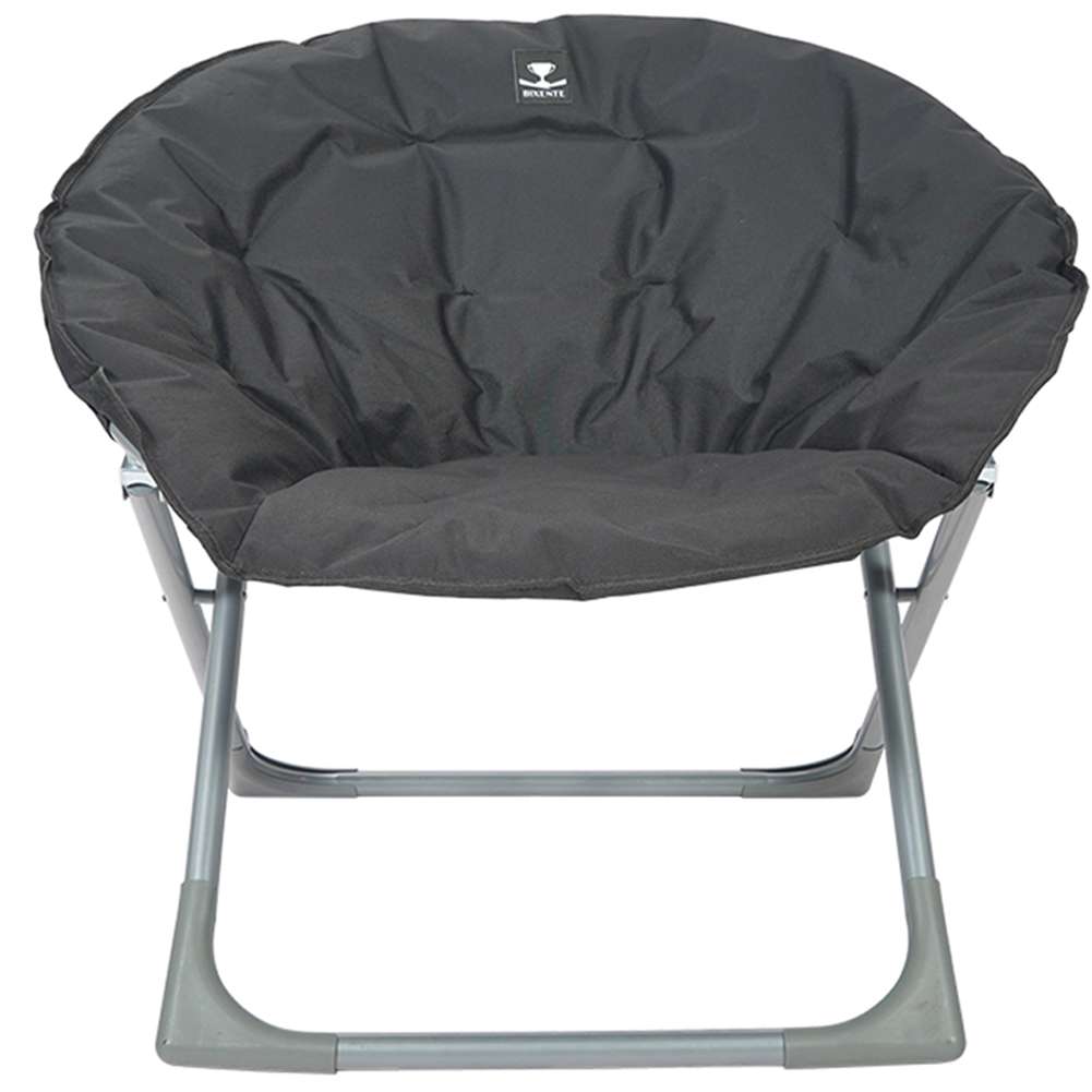 BIXENTE faltbarer Lounge Klappsessel schwarz