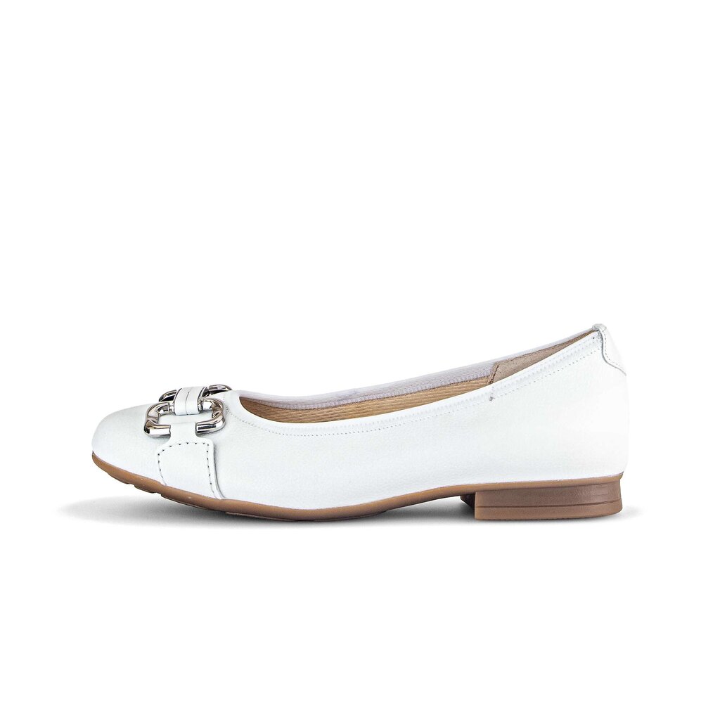 Gabor comfort Eleganter Ballerina weiß