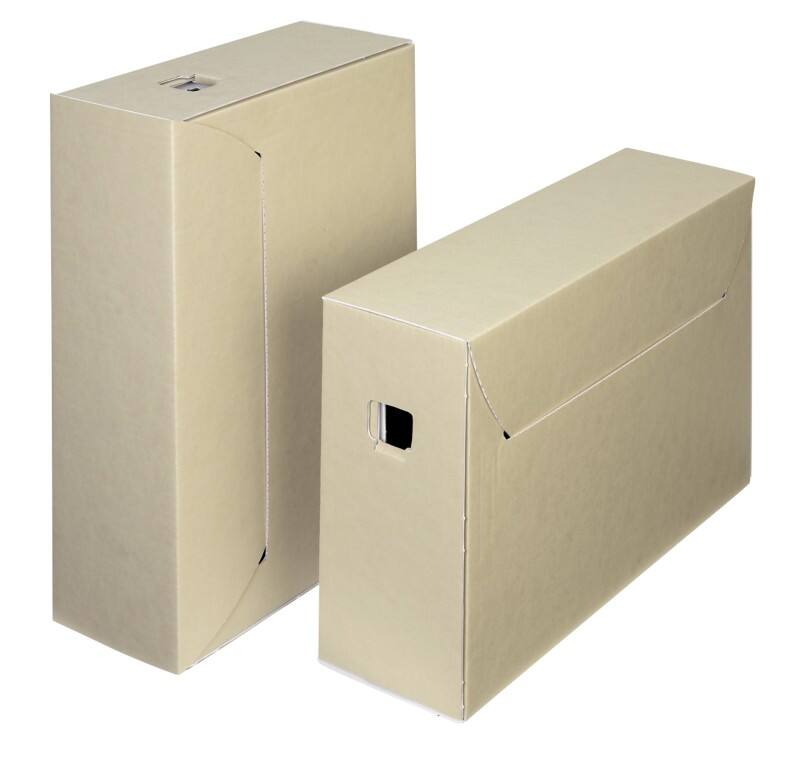 Loeff's Archivbox City box 30  Weiß, Braun 39 x 26 x 11,5 cm 50 Stück