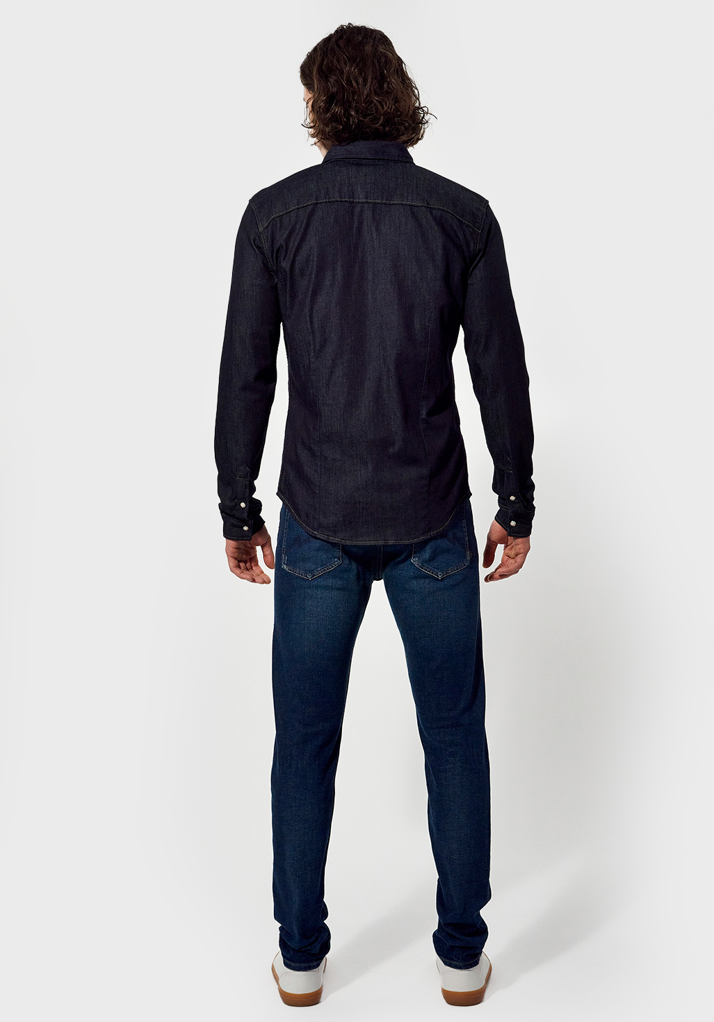 DIEGO  Chemise en jean slim Homme
