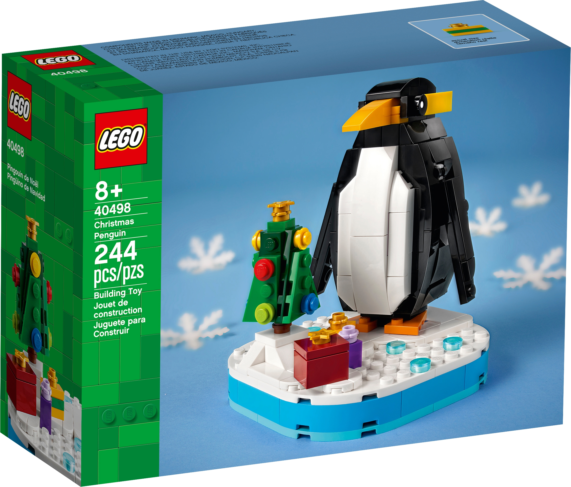 Weihnachtspinguin 40498