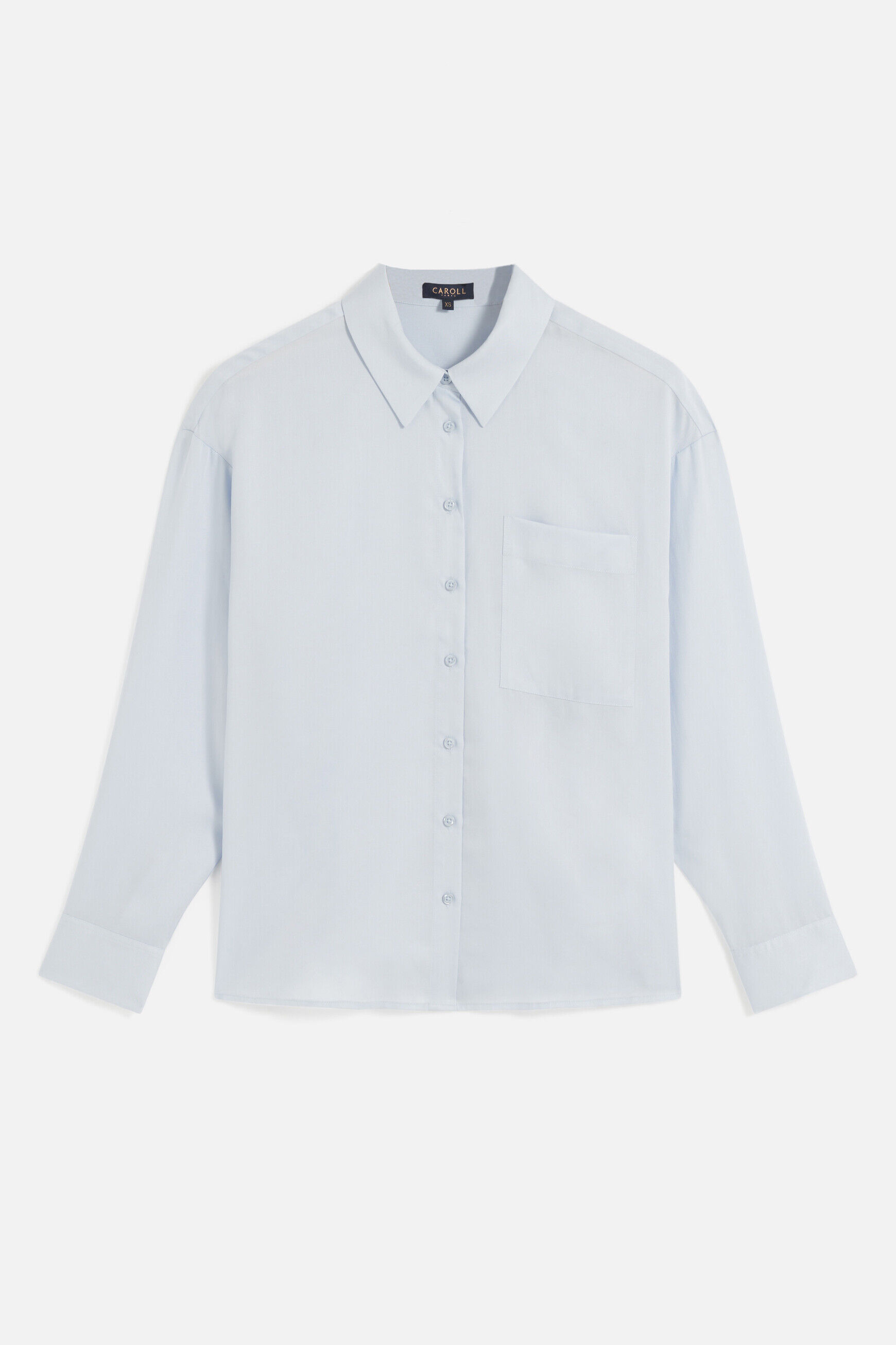Chemise cabin bleu ciel femme