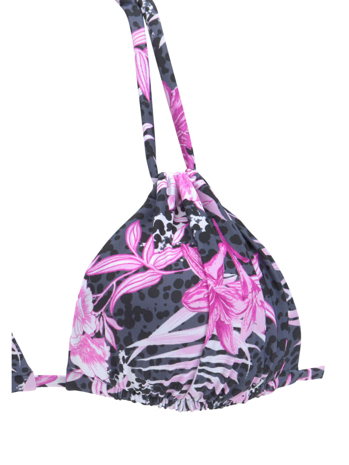 Buffalo Triangel-Bikini in marine-pink günstig kaufen