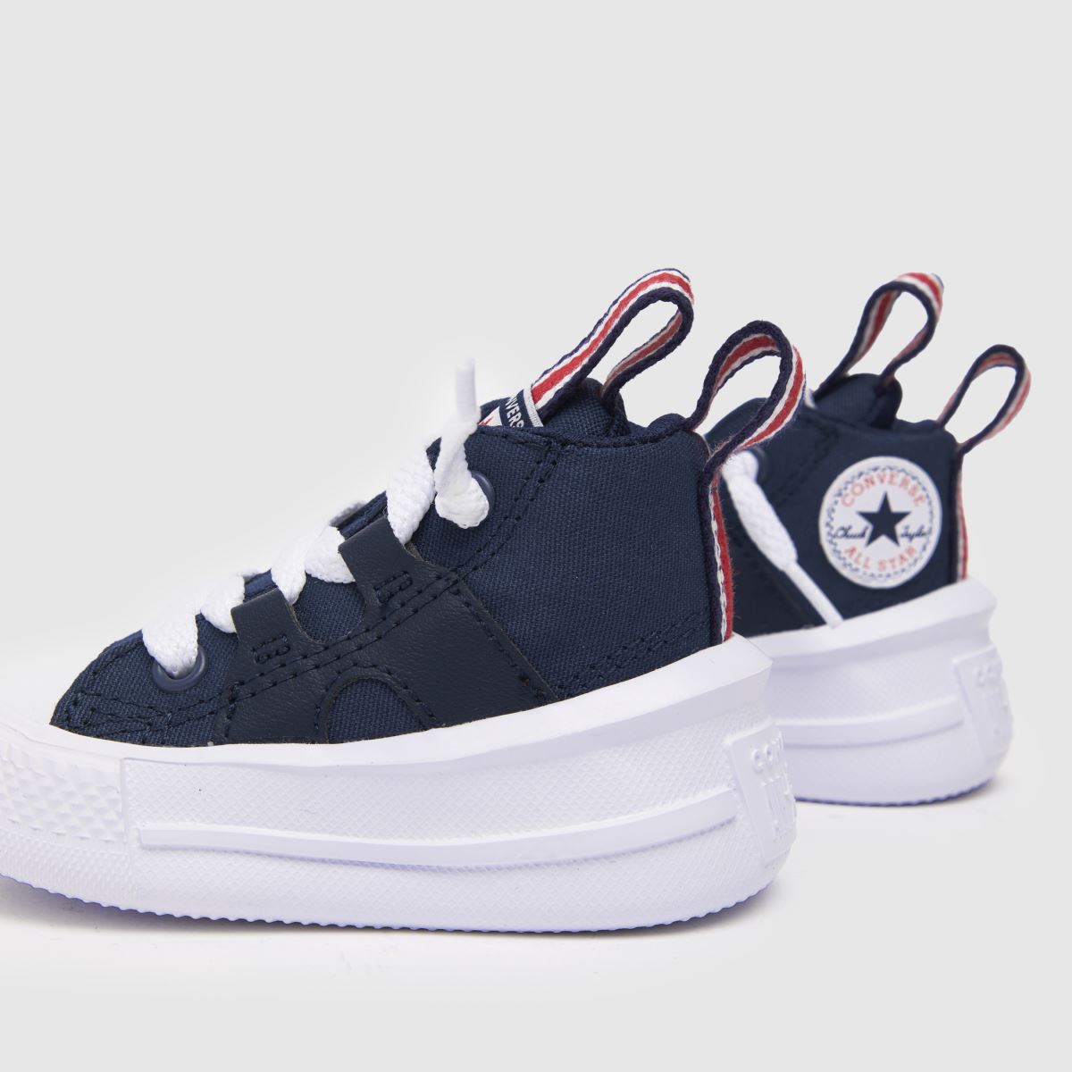 Converse marinblå och vita all star ultra pojkar småbarnsskor
