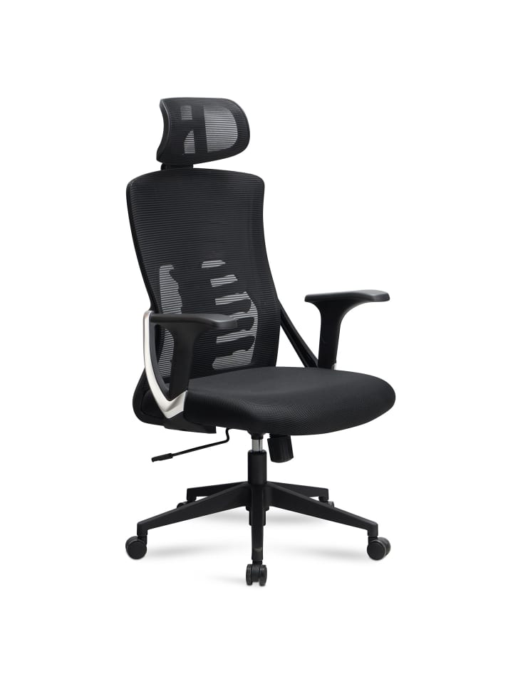 KADIMA DESIGN Bürostuhl mit Mesh-Bezug, Ergonomisch, Lordose & Kopfstütze, Büro günstig kaufen onesize