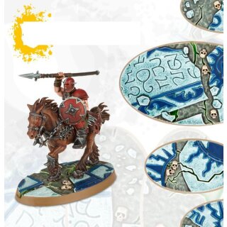 Age of Sigmar: Shattered Dominion: 60 & 90 mm Oval Bases (66-98)