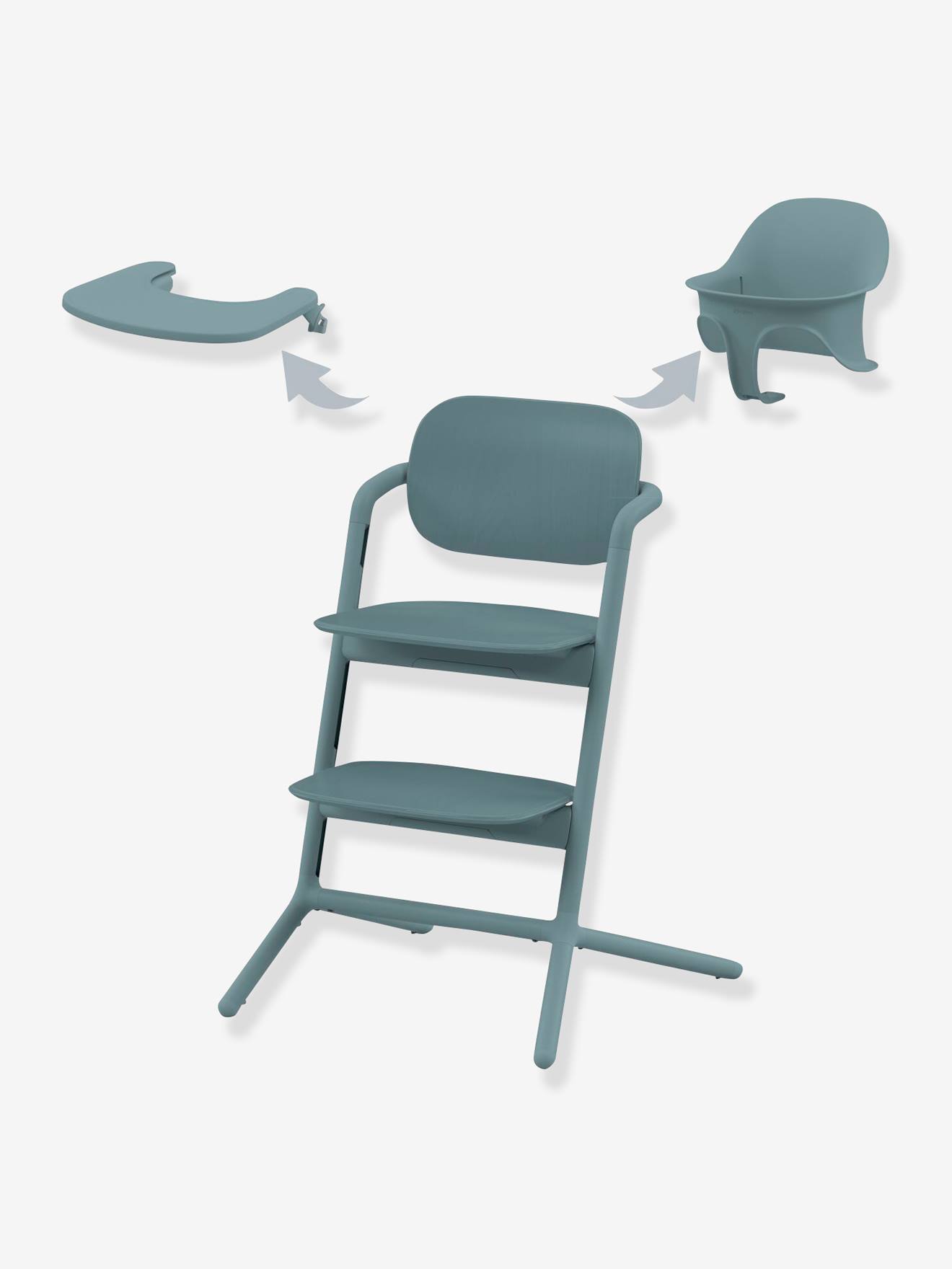 Cybex 3-in-1-Set: Hochstuhl LEMO 2 CYBEX - wollweiß