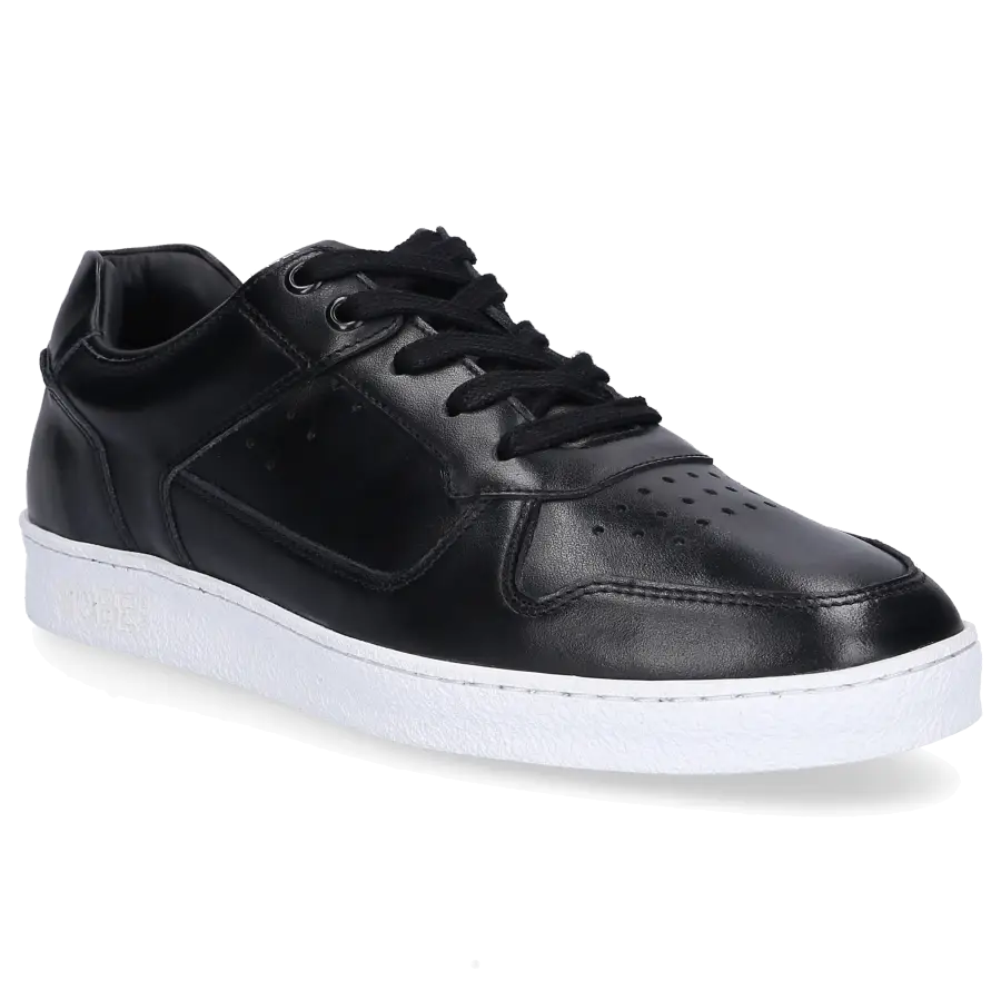 305 SOBE - Sneaker low DELANO Kalbsleder - schwarz