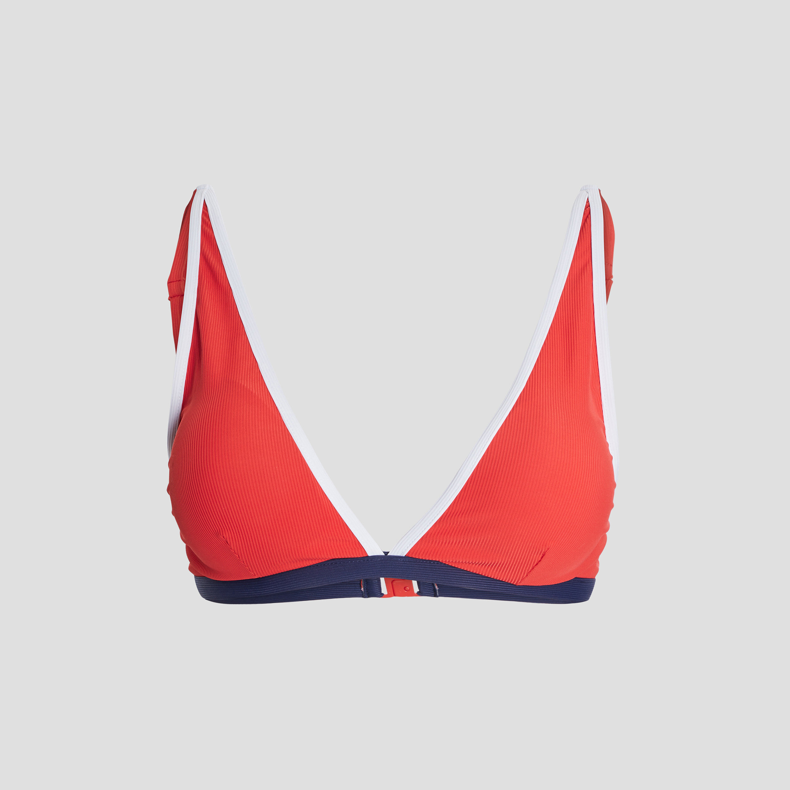 Haut de maillot de bain rouge femme | La Halle