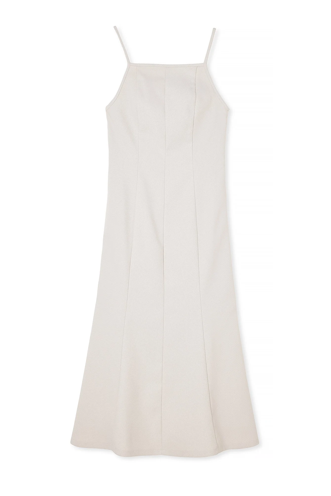 Midikleid mit tiefem Rückenausschnitt und Schnürung