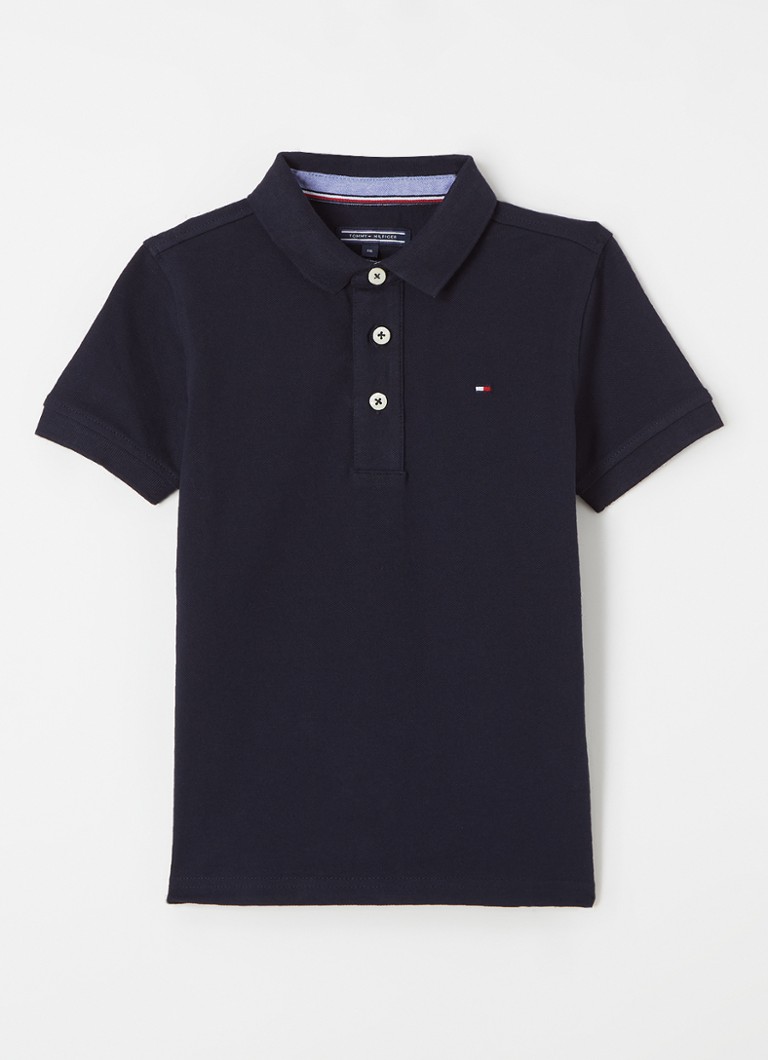 Tommy Hilfiger polo majica od pike pamuka s vezom logotipa
