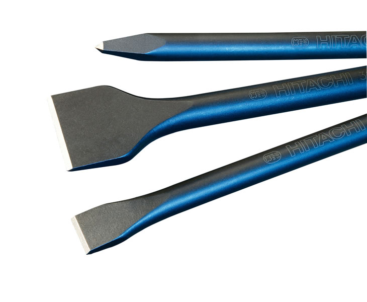 HiKOKI Accessories 751035 Σετ καλεμιών (βελονάκι, πλατύ καλέμι και φτυαράκι) SDS-Max 400mm