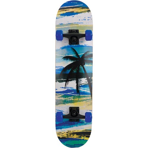 SKATEBOARD SCHILDKRÖT SKATEBOARD SLIDER 31, ATTRAKTIVES FREIZEIT KOMPLETT-BOARD, KONKAVE