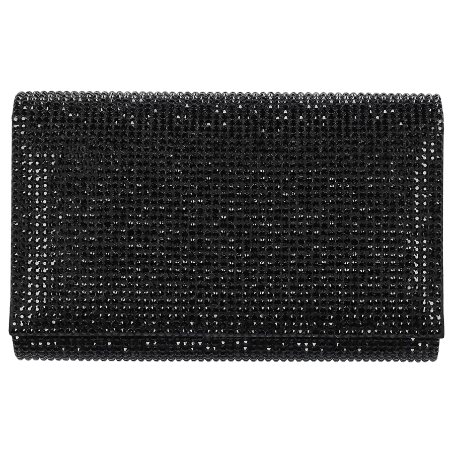 Rene Caovilla - Clutch AIDA Strass - schwarz