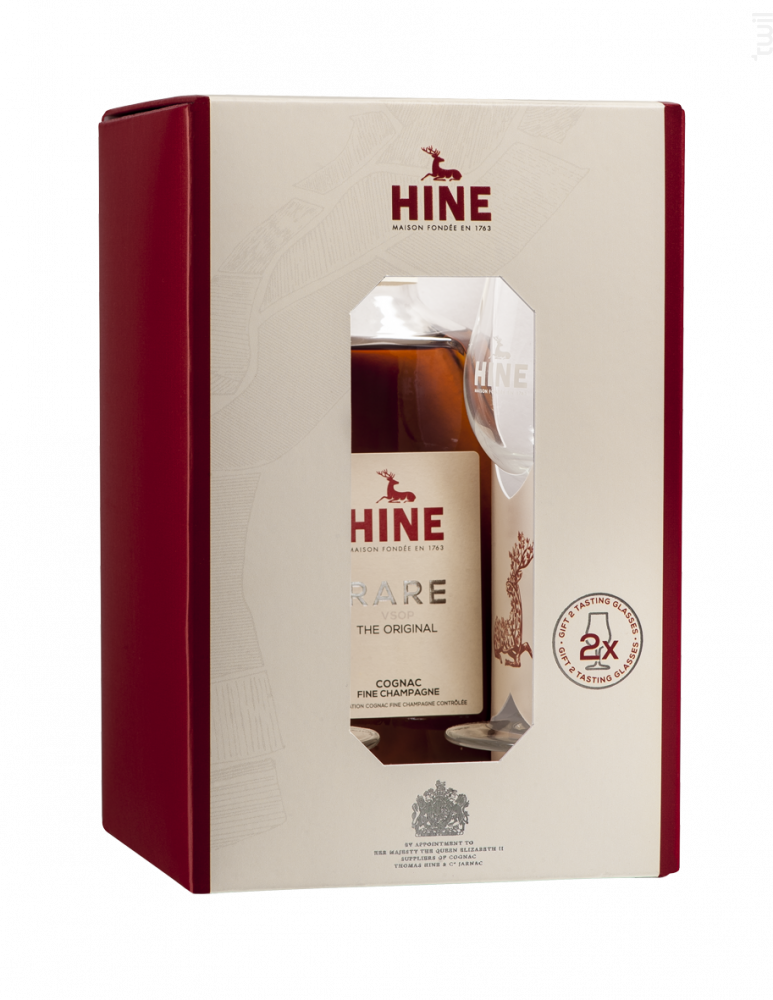 Hine Rare The Original Coffret 2 Verres Hine
