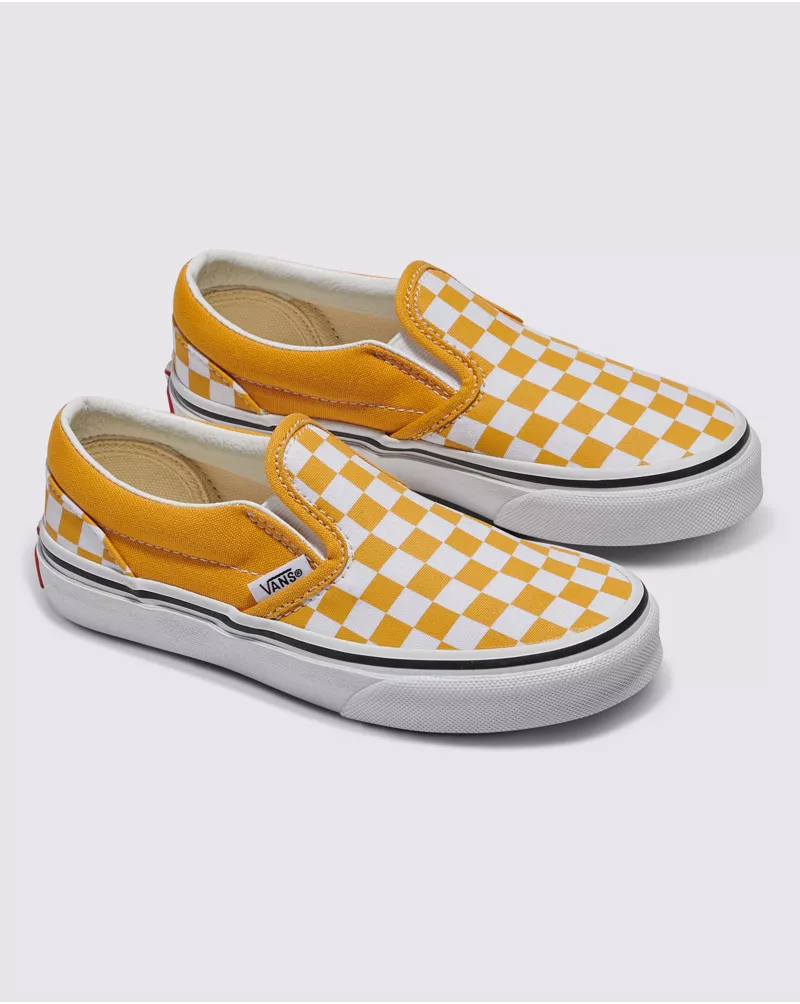 Kids Classic Slip-On Checkerboard Shoe