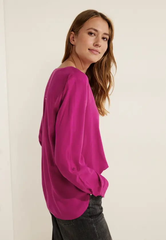 CECIL Bluse in Unifarbe