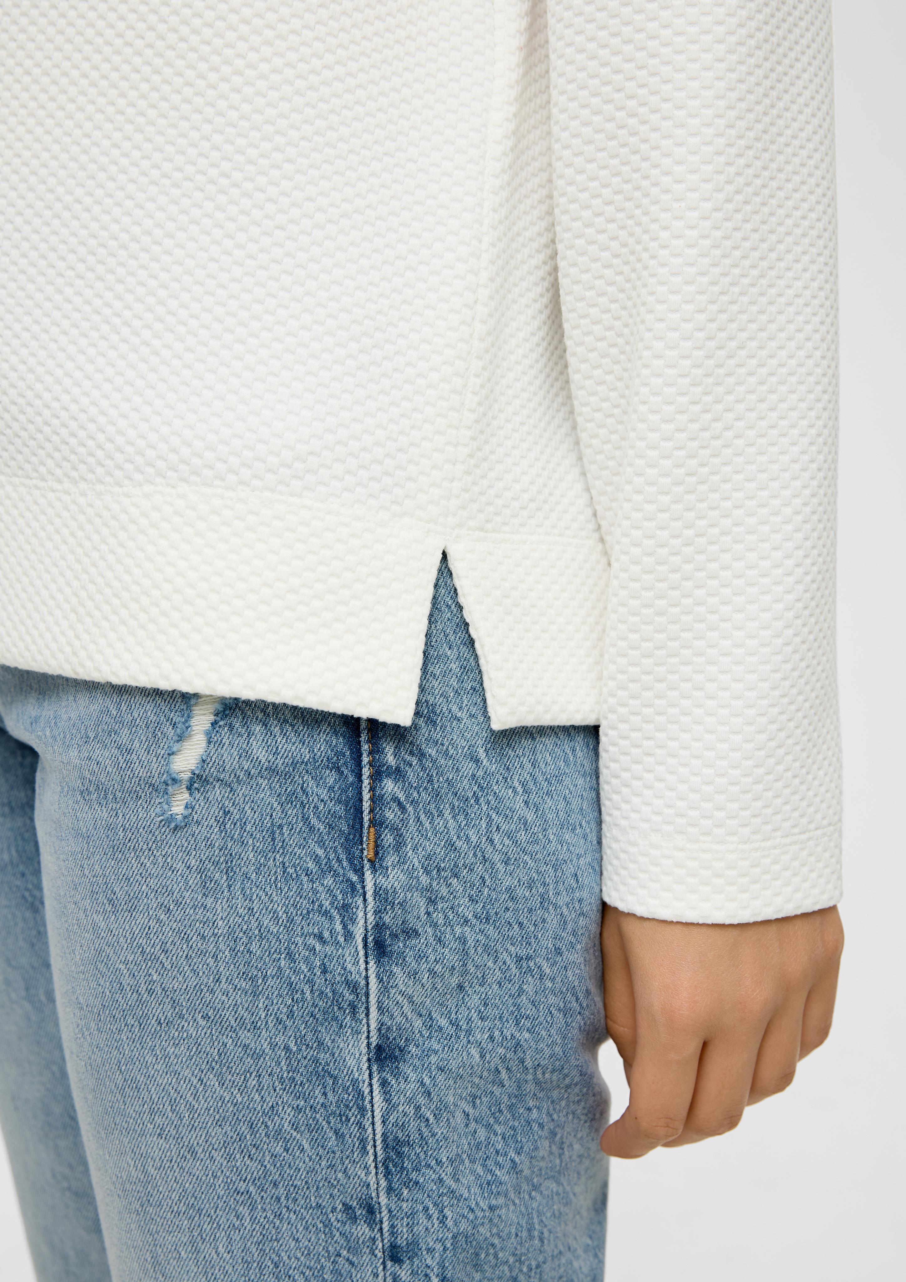 Jacquard-Pullover aus Viskosemix  2135967-0210
