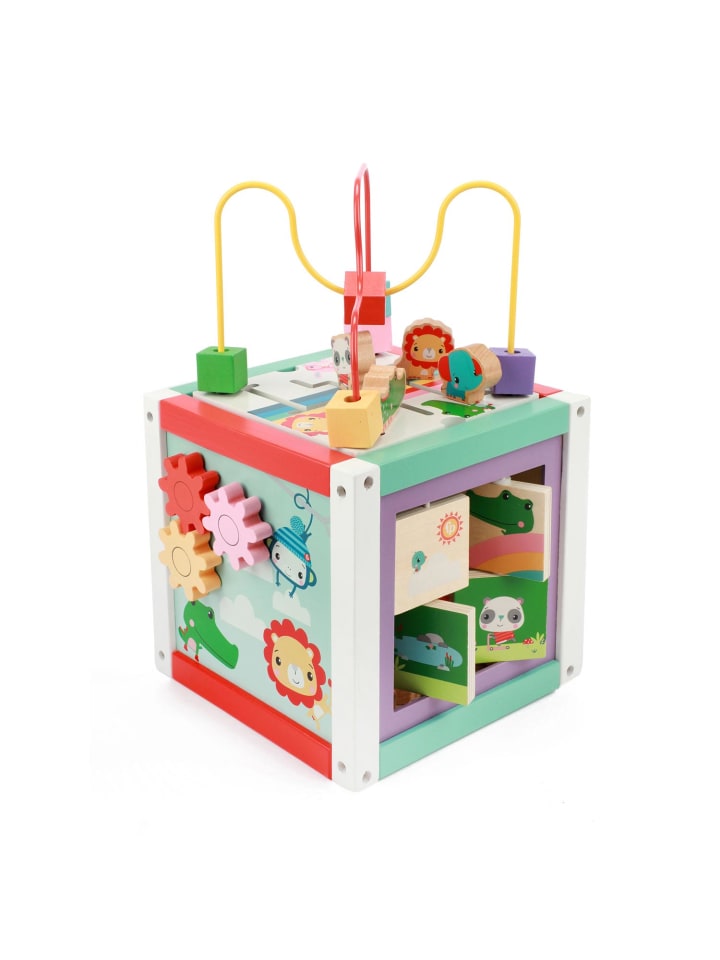 Fisher-Price Holz-Aktivitätswürfel 5in1 in bunt günstig kaufen onesize