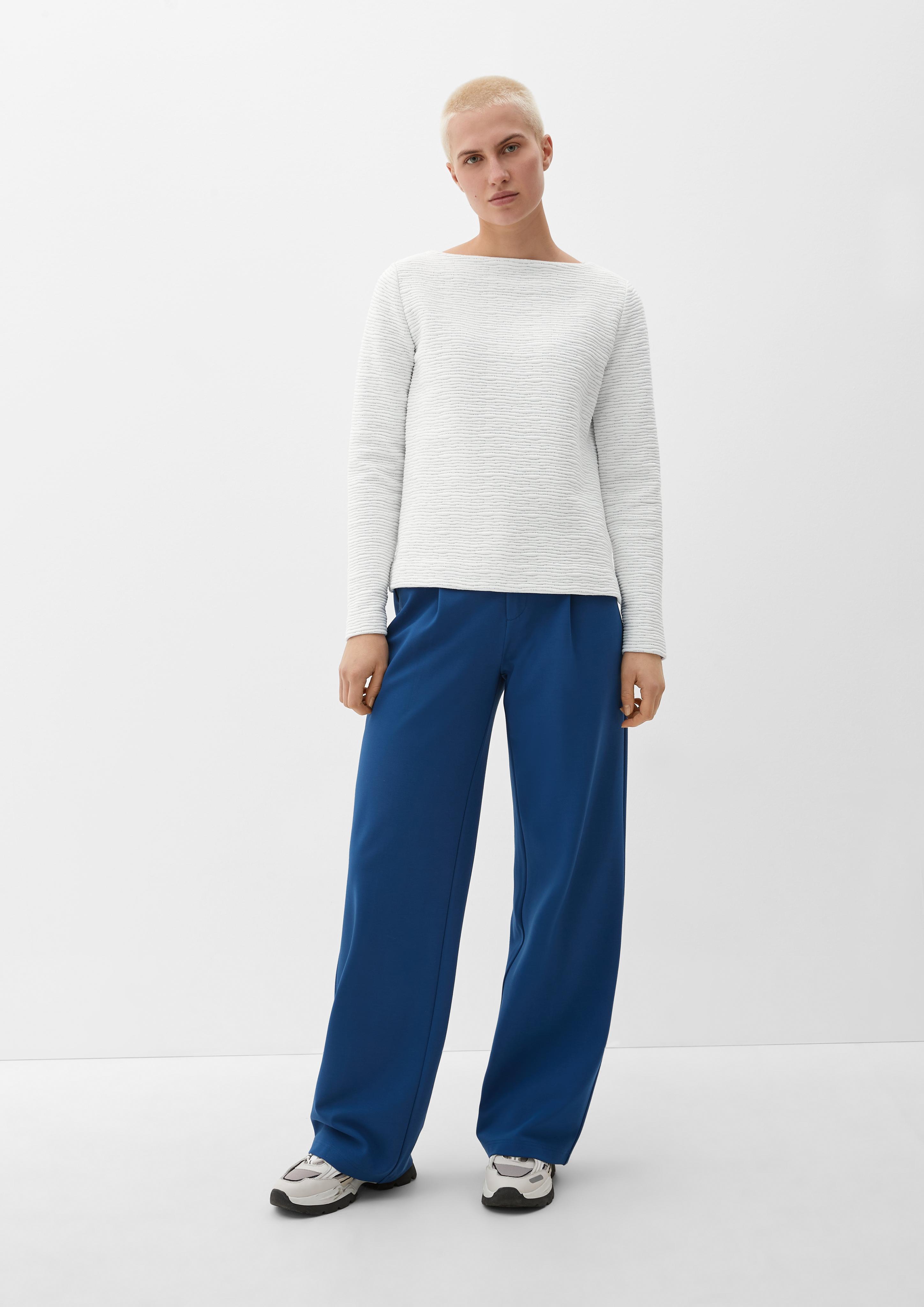 Sweatshirt mit Musterstruktur  2126023-0210