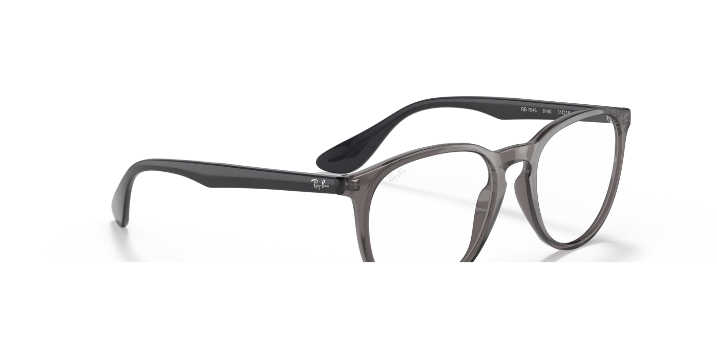 ERIKA OPTICS - Gri transparent lucios