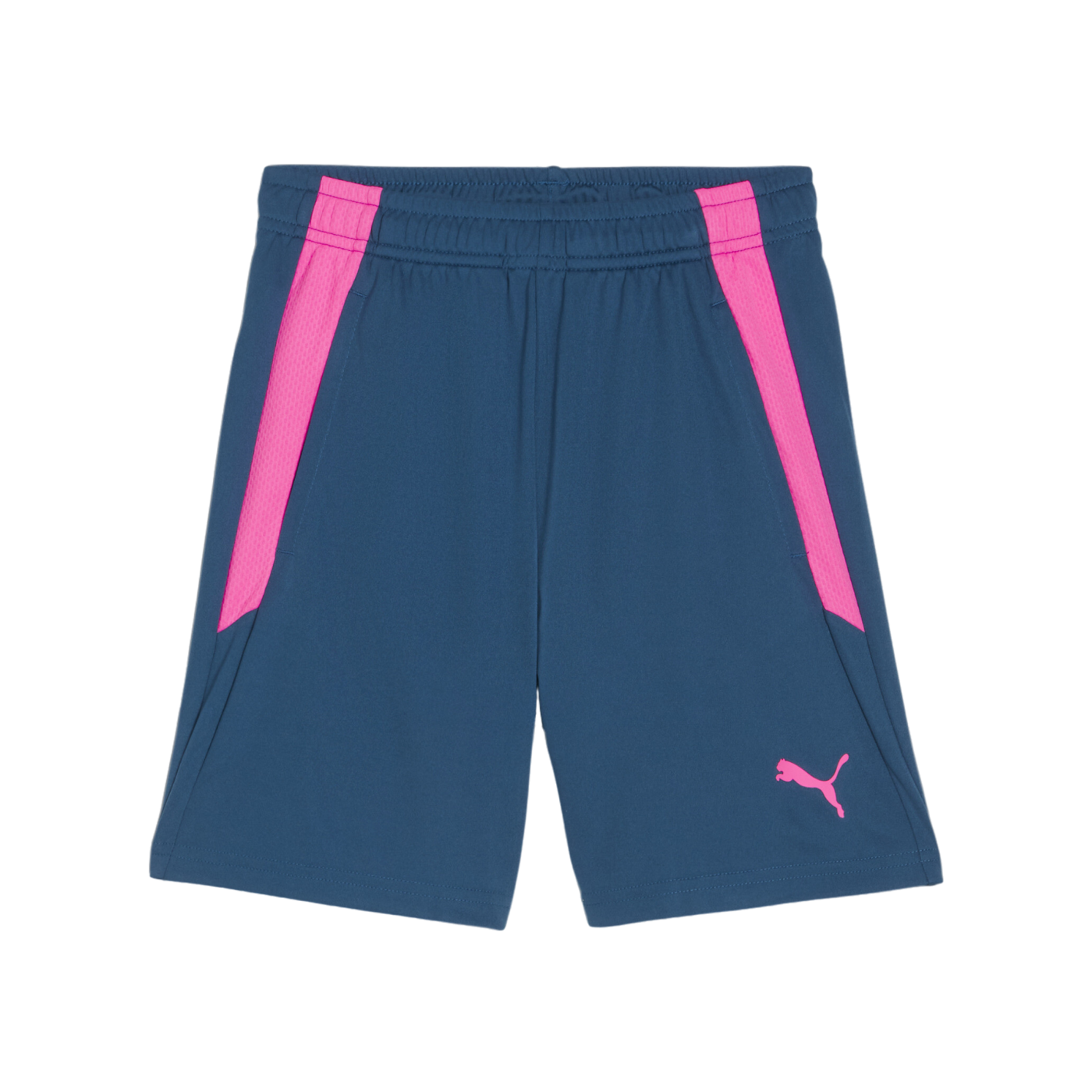 PUMA teamLIGA Short 2 Kids Grün Rosa F56