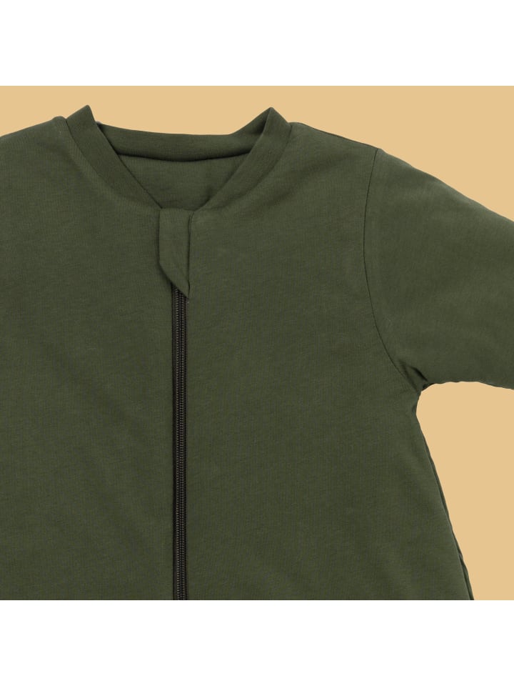 Schlummersack Schlafsack mit Füßen, 3.5 TOG in Grün günstig kaufen 86/92