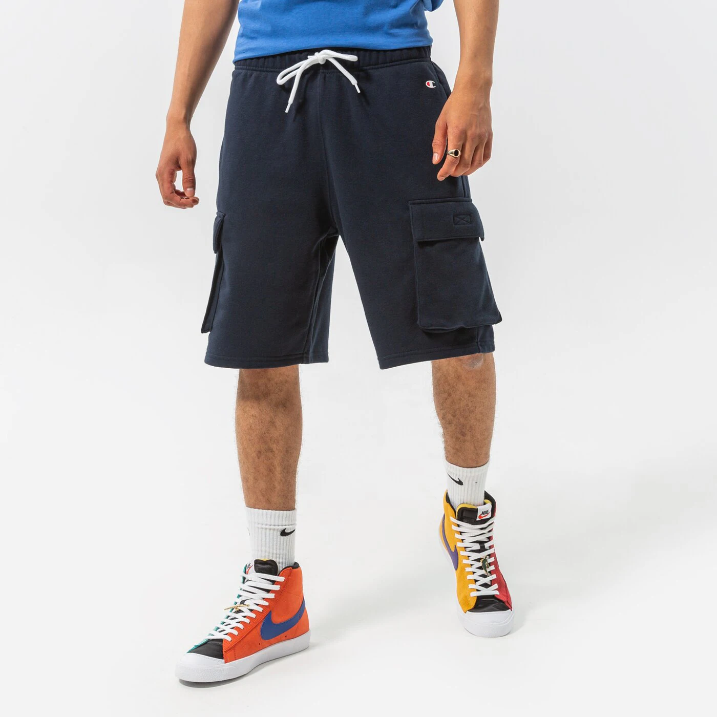 CHAMPION SHORTS CARGO BERMUDA Dunkelblau