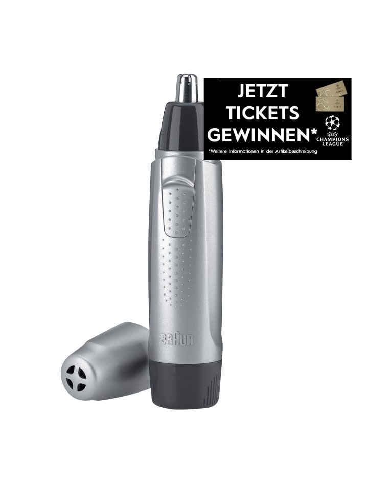 Braun EN 10, Ohr- Nasenhaarschneider in Silber günstig kaufen onesize
