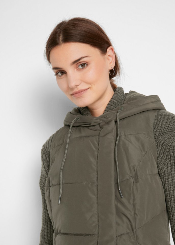 Steppweste aus recyceltem Polyester