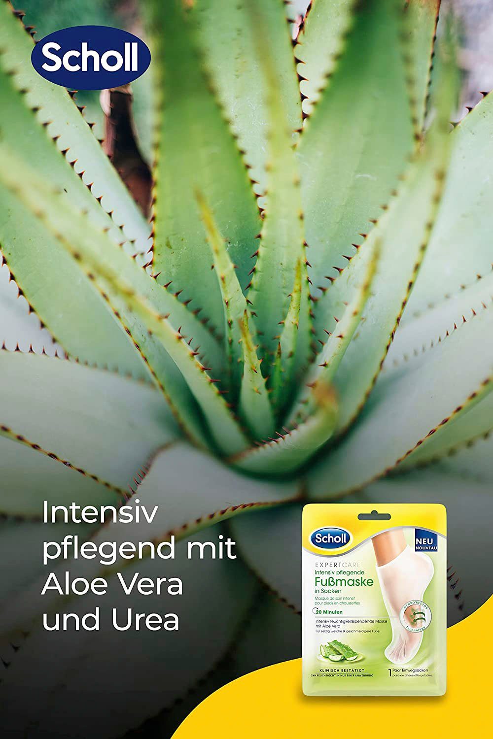 Scholl Fußmaske ExpertCare, mit Aloe Vera in Socken intensiv pflegend