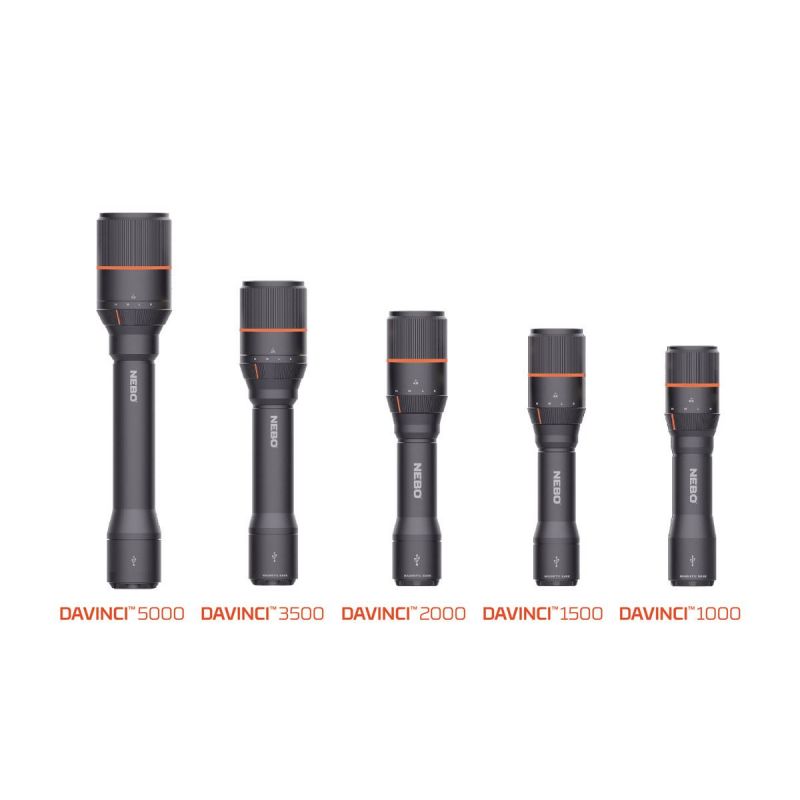 NEBO Davinci Wiederaufladbare 3500 Lumen LED FLT-0021