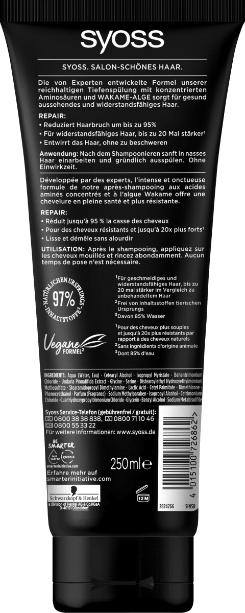 Conditioner Tiefenspülung Repair, 250 ml