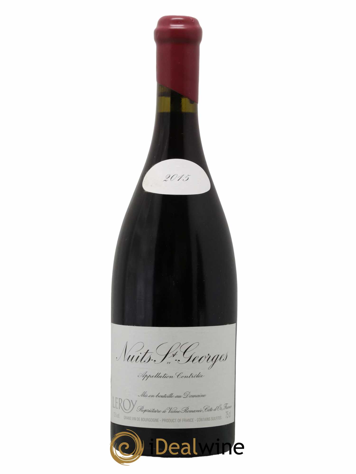 Nuits Saint-Georges Leroy (Domaine)  2015 - Lot de 1 Bouteille
