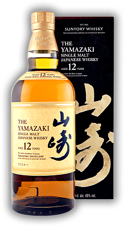 Suntory Yamazaki Single Malt 12 Years Suntory Yamazaki Single Malt 12 Years Zart und fein mit leichter Mizunara-Note. Alter 12 J. - 0,7	 Liter - Vol 43%