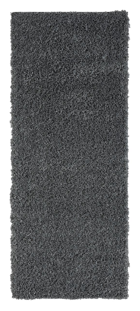 MyFlair Teppich Elodie, 80cm x 200cm, Farbe Grau, rechteckig, Florhöhe 37mm
