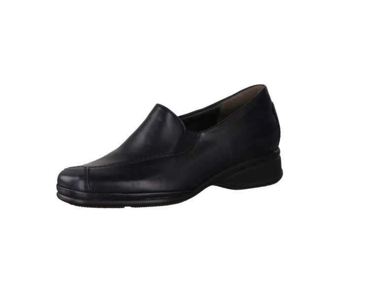 SEMLER Komfort Slipper blau Ria