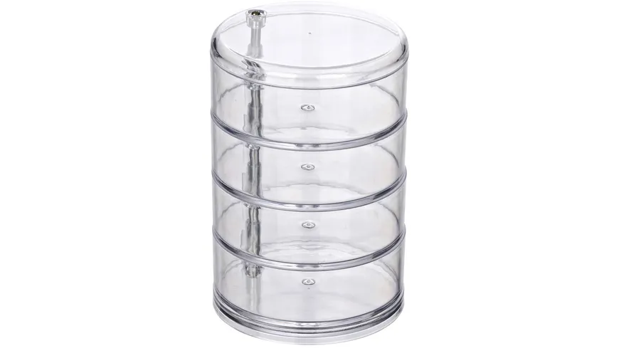 WENKO Kosmetik Tower transparent