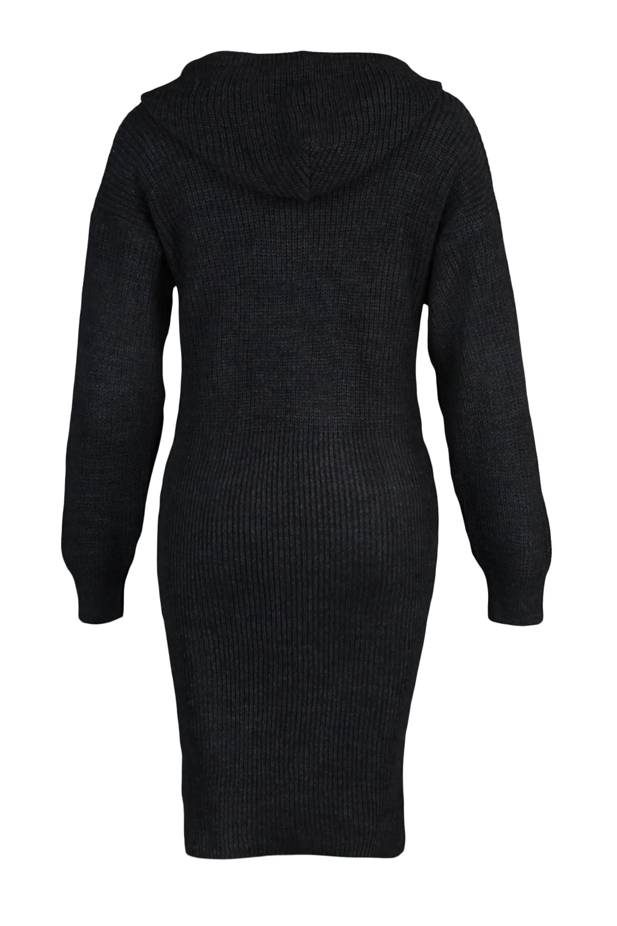 Trendyol Collection  Anthrazit Anthrazit Mini Strickkleid TWOAW23EL00075 Kleid TWOAW23EL00075
