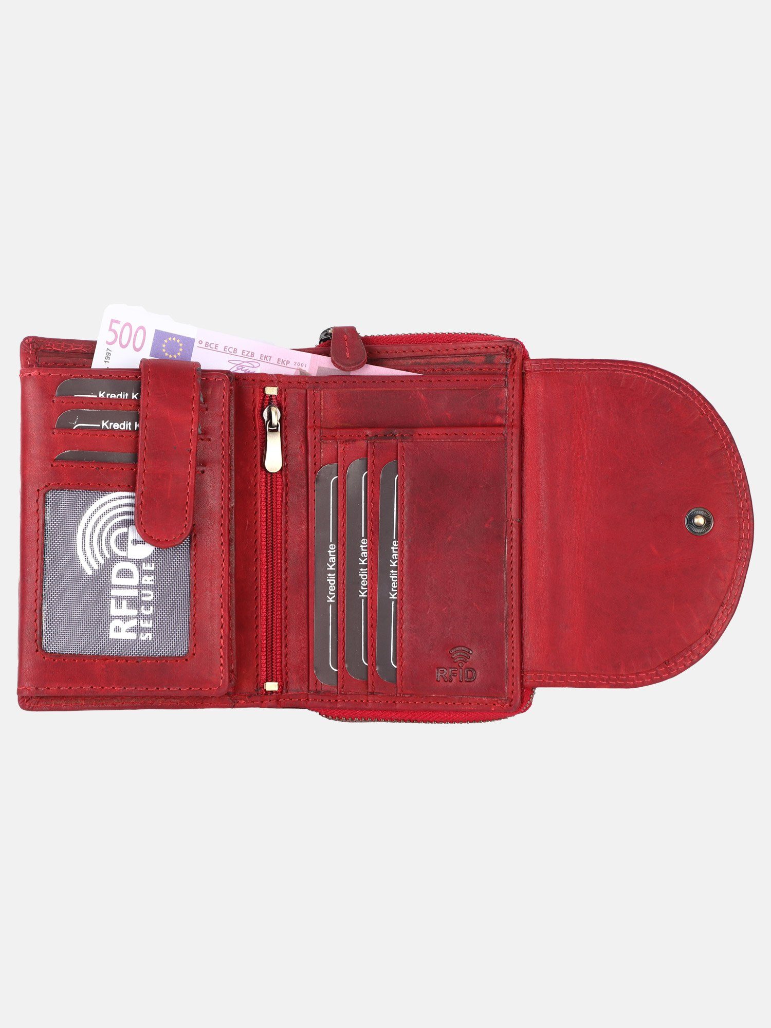 Tazzio Geldbörse F702, Damen Portemonnaie Geldbeutel