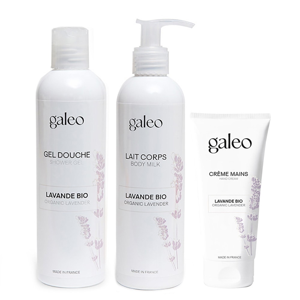 galeo Coffret soins à la lavande bio Coffret