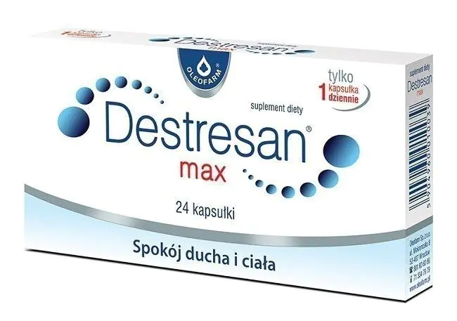 Destresan Max, dodatak prehrani za smirenje, kapsule